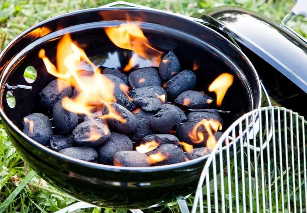 what to do with charcoal after grill